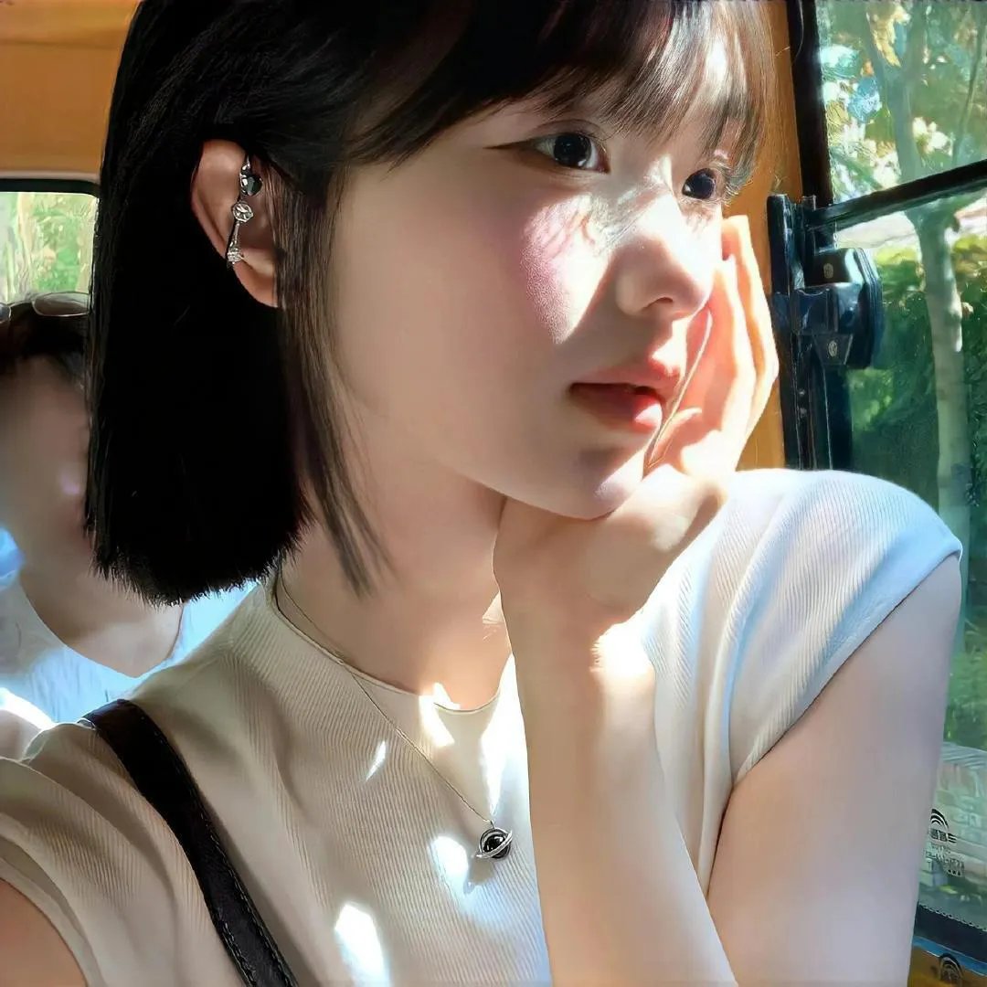 橙色女孩